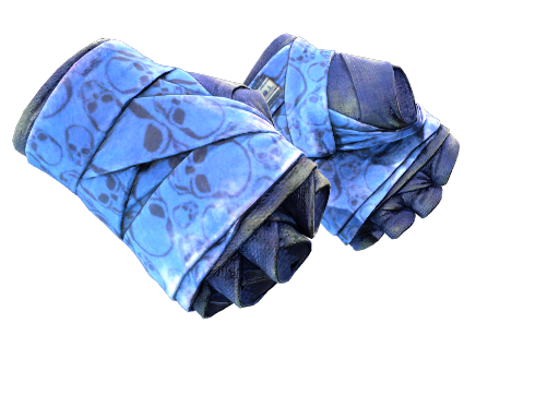 Hand Wraps | Cobalt Skulls