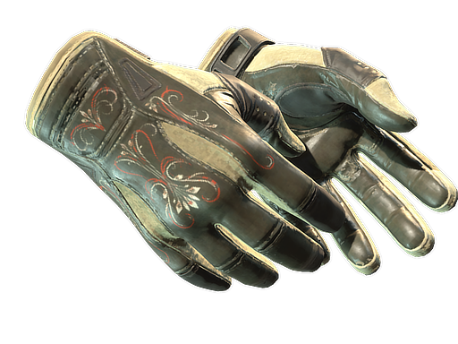 Sport Gloves | Creme Pinstripe