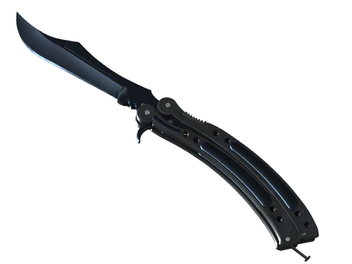 Butterfly Knife | Blue Steel