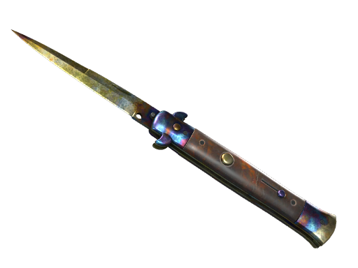 Stiletto Knife | Case Hardened