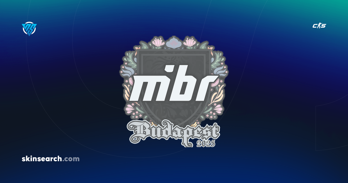 MIBR | Budapest 2025 | Sticker - SkinSearch