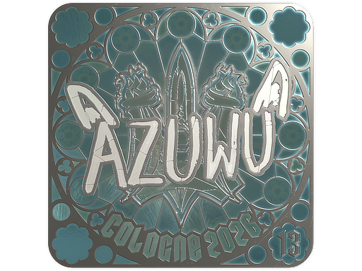 AZUWU (Foil, Ranked) | Cologne 2026